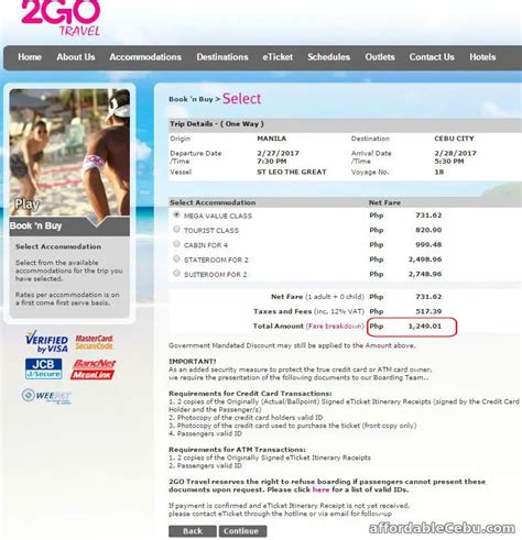 2go ticket price|2 to go airfares.
